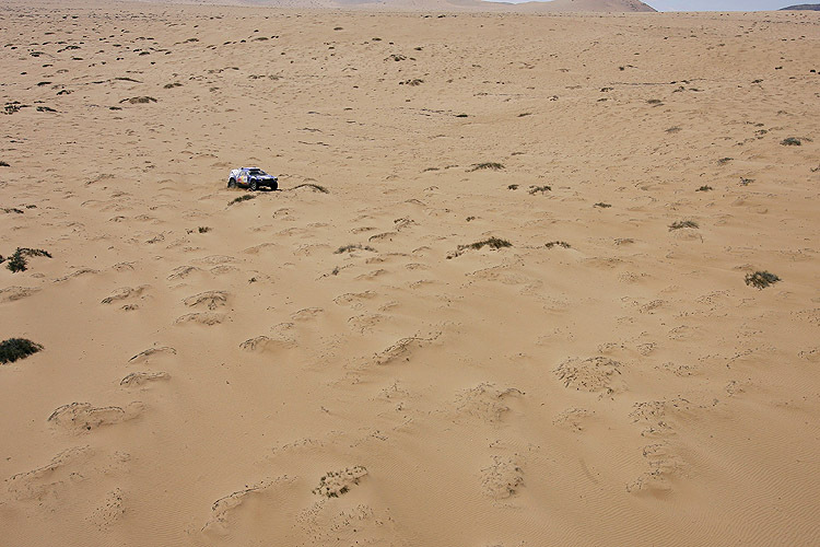 Den Herausforderungen der Dakar muss sich jeder alleine stellen