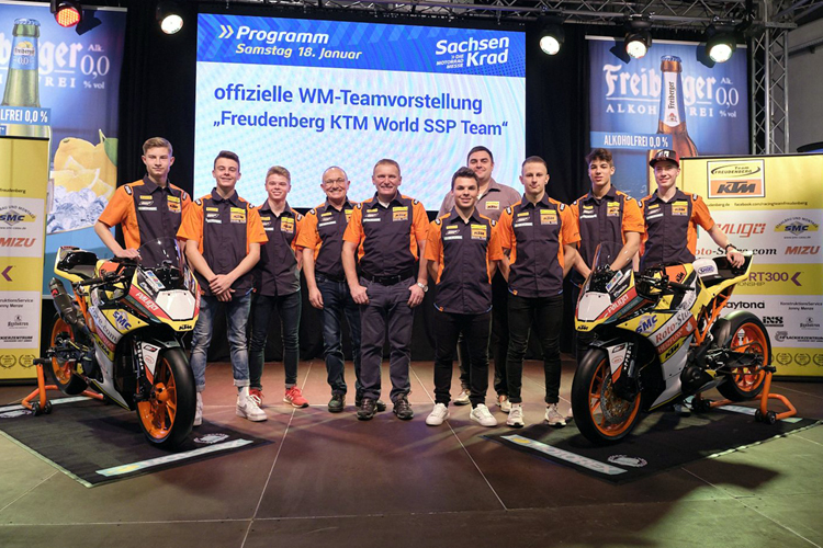 Das komplette Freudenberg Racing Team