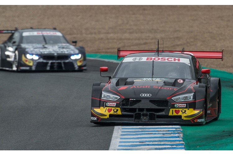 Die DTM testet am Lausitzring