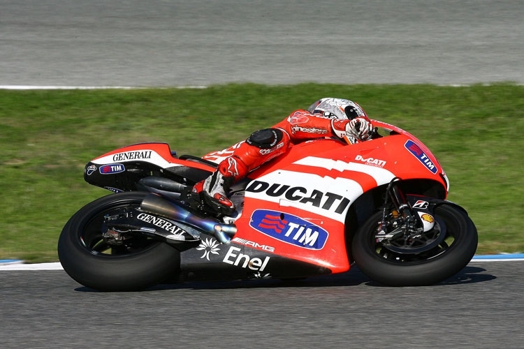 Franco Battaini auf der Ducati GP12