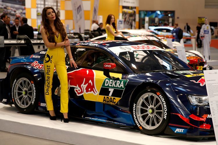 Nette Einblicke: Die DTM auf der Essen Motor Show