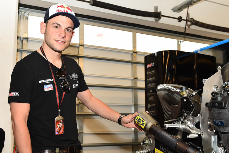 Sandro Cortese in der Box in Texas