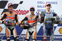 2013: Marc Márquez, Sieger Dani Pedrosa und Jorge Lorenzo