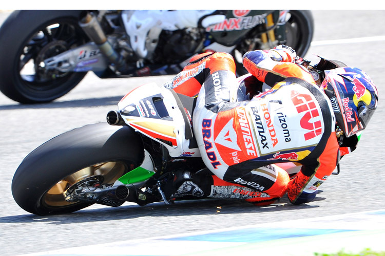 Stefan Bradl in Jerez