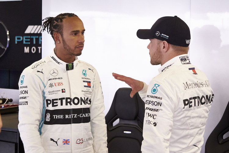 Valtteri Bottas will möglichst viel von Lewis Hamilton lernen