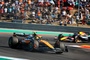 Lando Norris vor Max Verstappen