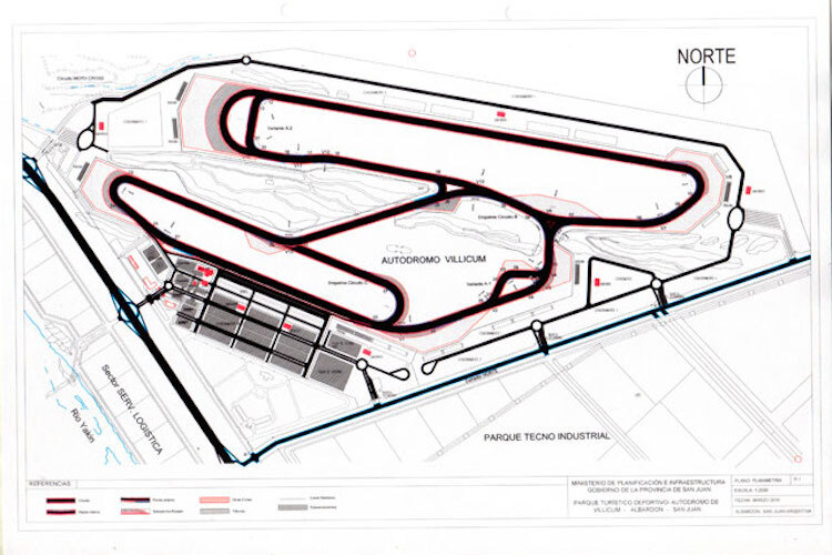 So soll die neue Rennstrecke in Argentinien später aussehen
