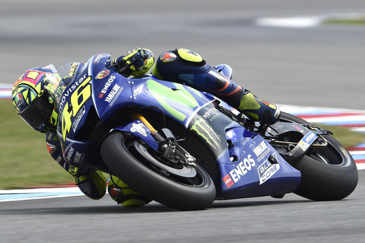 Valentino Rossi in Brünn: Platz 14 im FP2 