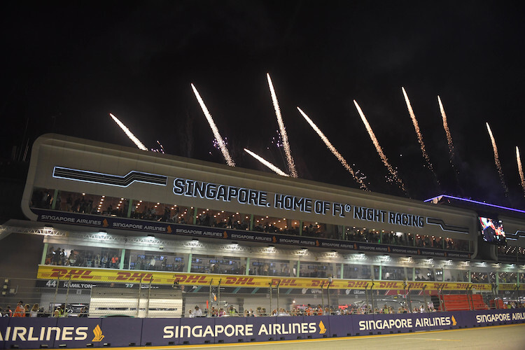 Letztmals fuhr die Formel 1 im Jahre 2019 in Singapur