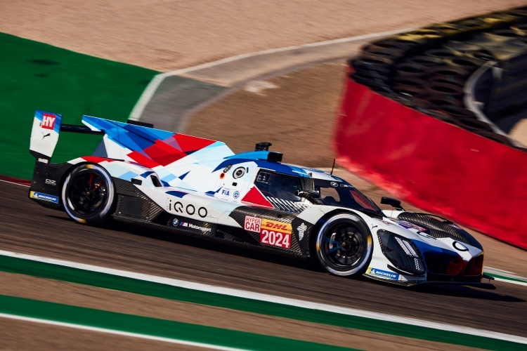 Der BMW M Hybrid V8 im Motorland Aragón