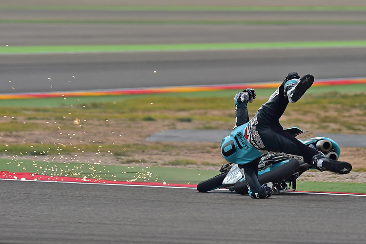 Das tat weh: Der Sturz von Danny Kent