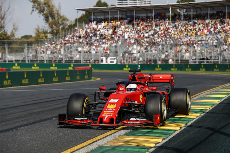 Sebastian Vettel war in Australien langsamer als erwartet