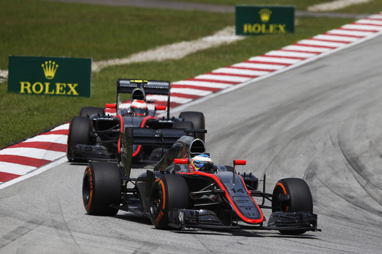 Alonso vor Button: Im Qualifying sieht es anders aus