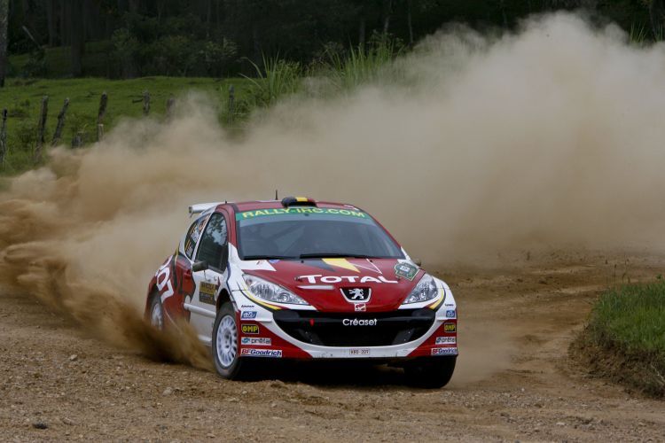 Der Peugeot 207 S2000 des IRC-Spitzenreiters Freddy Loix