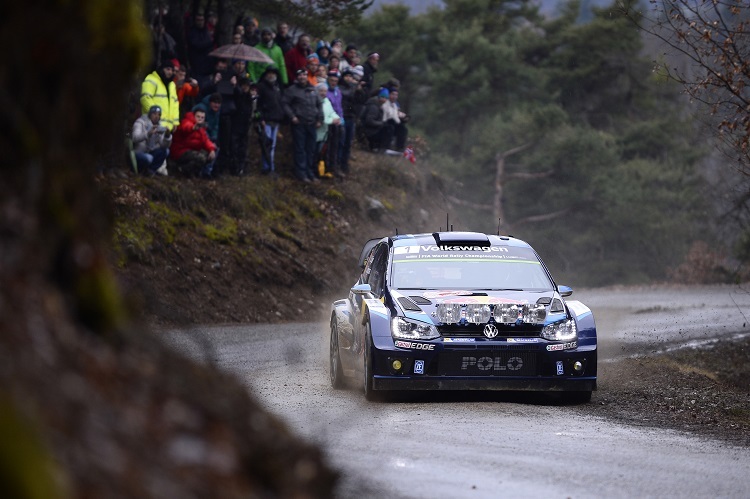 Sébastien Ogier beim Monte-Shakedown