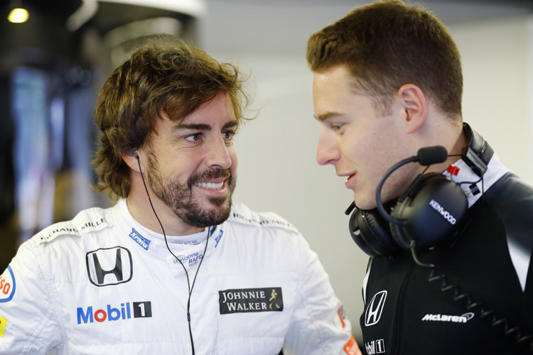 Fernando Alonso und Stoffel Vandoorne