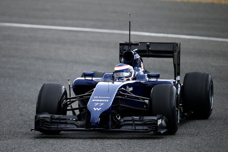 Valtteri Bottas drehte im Williams sechs Runden
