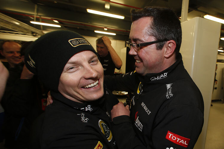 Eric Boullier weiß, dass er Kimi Räikkönen vertrauen kann