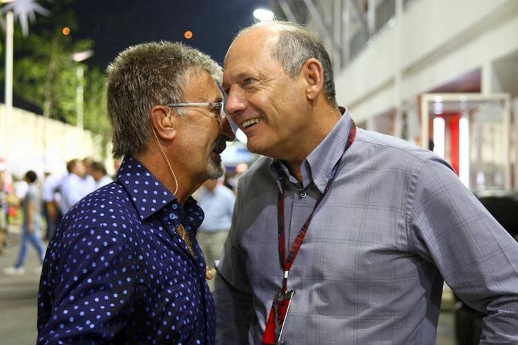 Eddie Jordan und Ron Dennis