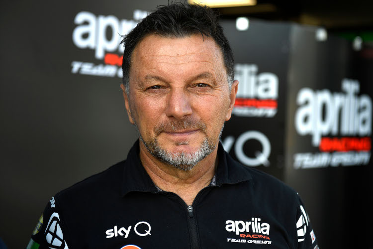 Aprilia-Teammanager Fausto Gresini 