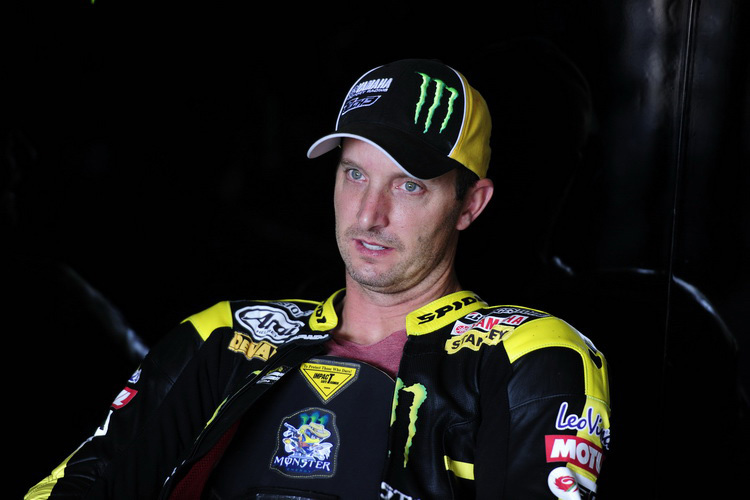 Colin Edwards war mit seiner Leistung in Aragón nicht zufrieden