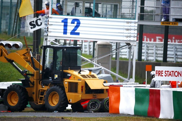 Jules Bianchi liegt seit dem Unfall im Koma