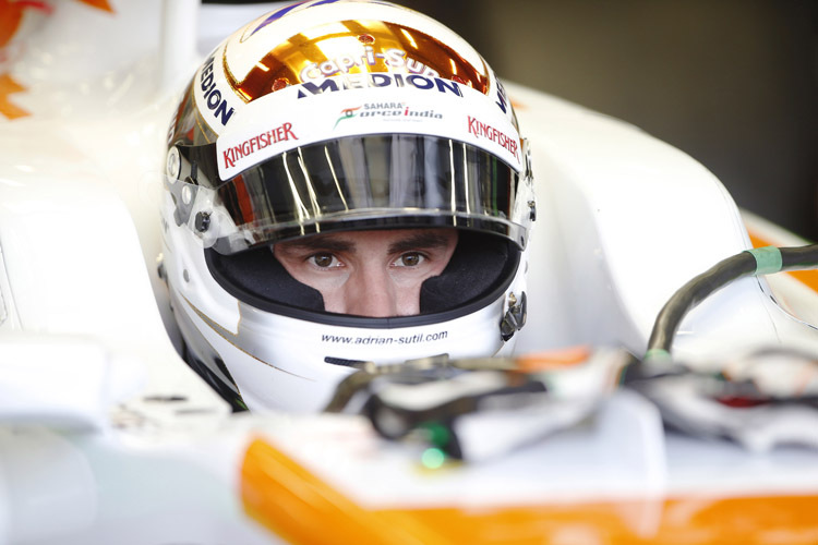 Adrian Sutil: «Ich wurde auf meiner schnellen Runde gleich drei Mal aufgehalten»