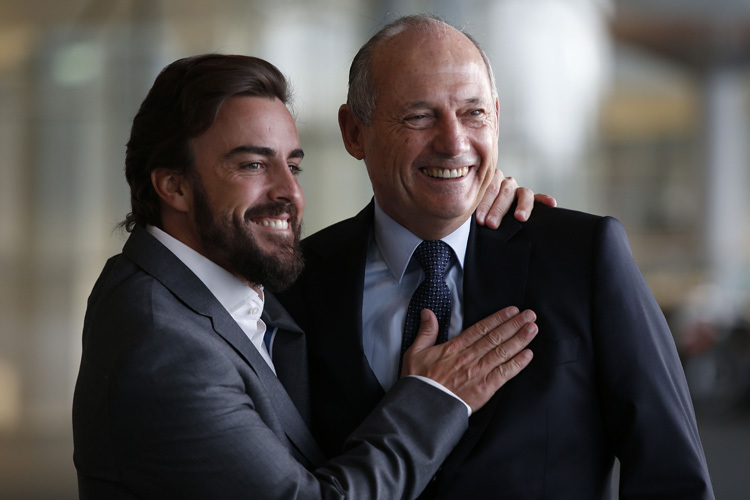 Fernando Alonso und Ron Dennis