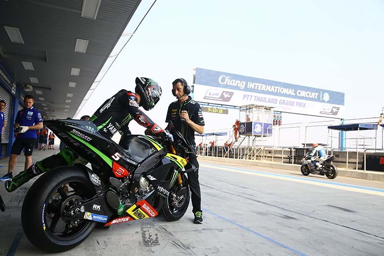 Johann Zarco auf dem Chang International Circuit