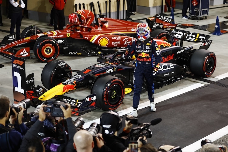 Wer in Bahrain gewinnen will, muss einen Weg vorbei finden an Max Verstappen