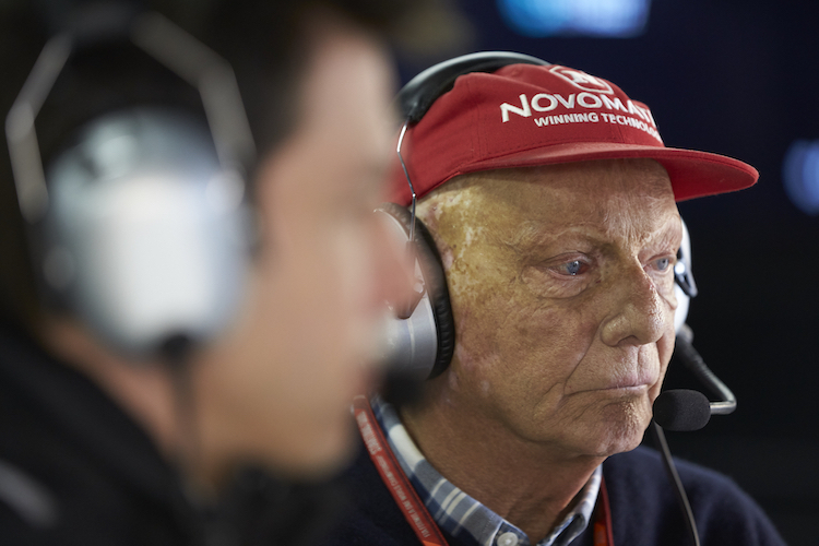 Toto Wolff und Niki Lauda