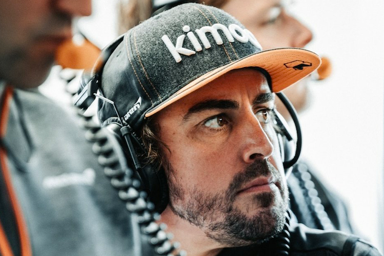 Fernando Alonso in Monza