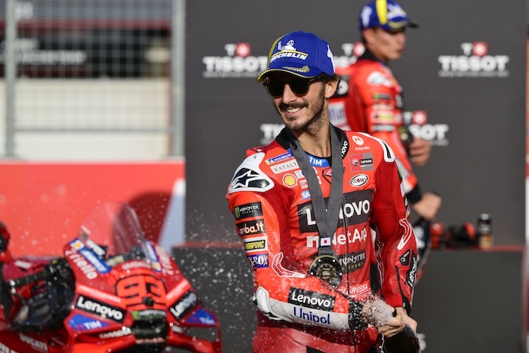 Bester Sprint: Sieger Pecco Bagnaia