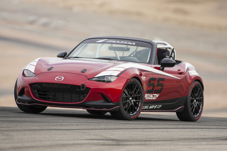 Der neue Mazda MX5 für den globalen Cup