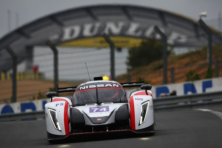 Schon 2015 durften beim Test-Tag die LMP3 in Le Mans fahren 