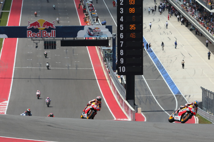 Auf dem Circuit of the Americas in Austin treten die MotoGP-Piloten an diesem Wochenende an