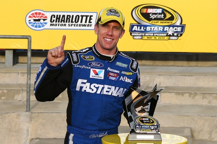 Carl Edwards konnte das All-Star-Rennen noch nie gewinnen