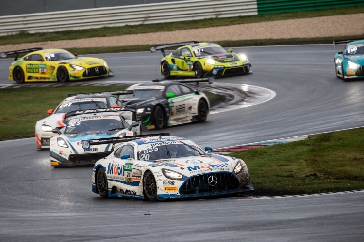 Der Mercedes-AMG GT3 vom Team Zakspeed auf dem Lausitzring