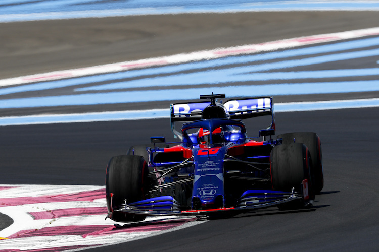 Daniil Kvyat mit seinem Toro Rosso-Honda