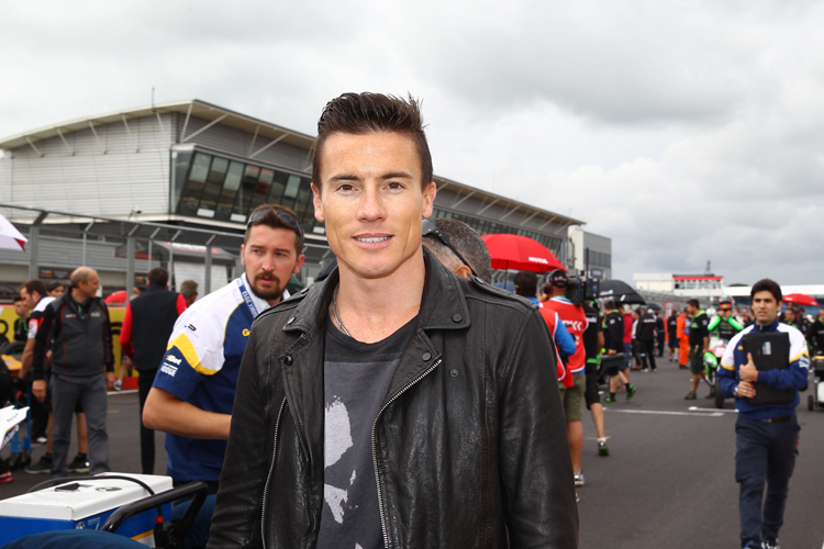 Der zweifache Superbike-Weltmeister James Toseland