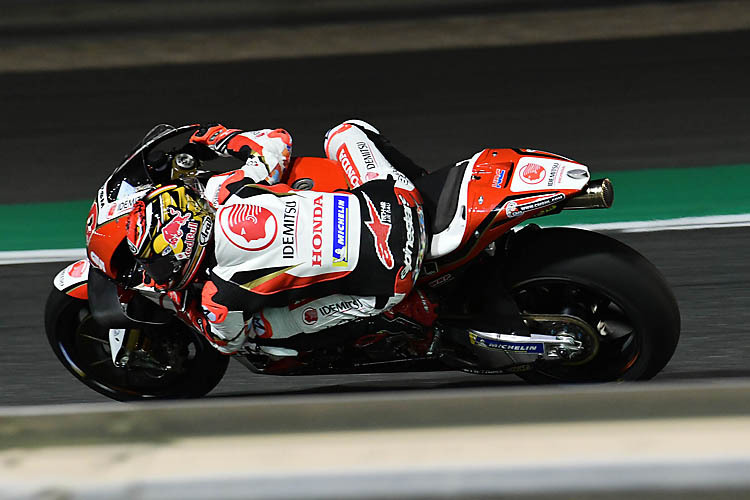 Takaaki Nakagami landete beim Katar-GP auf Platz 9