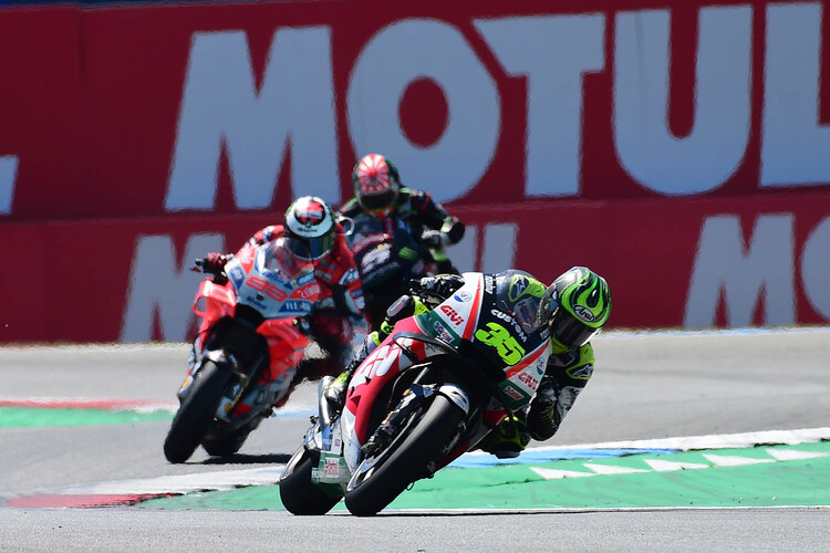 Cal Crutchlow hielt Lorenzo und Zarco hinter sich