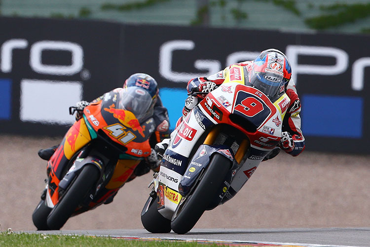 Jorge Navarro vor Brad Binder