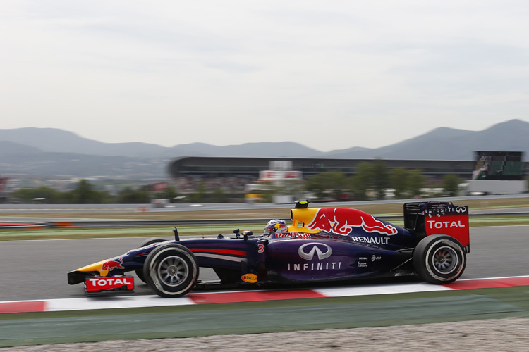 Daniel Ricciardo unterwegs zu Platz 3