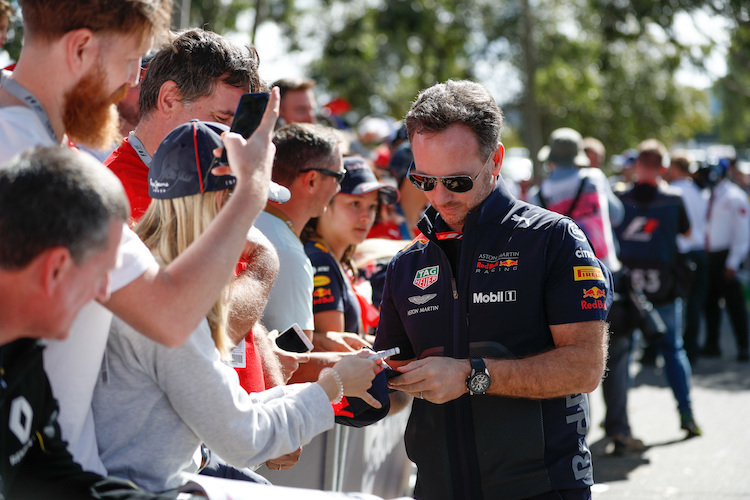 Red Bull Racing-Teamchef Christian Horner