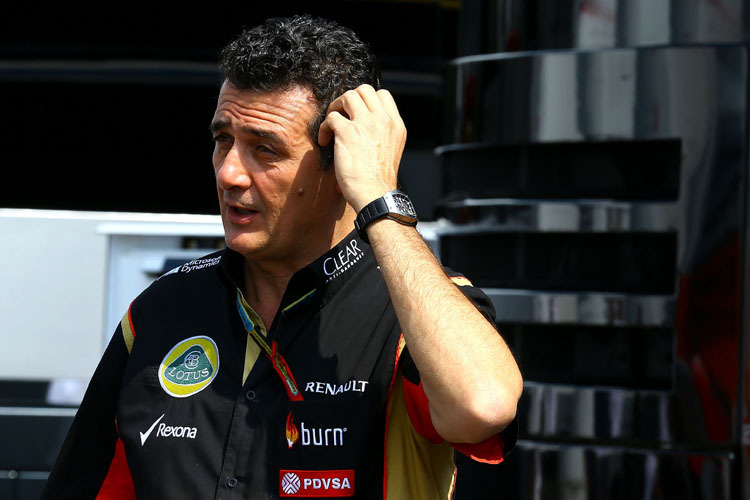 Lotus-Teamchef Federico Gastaldi: «Manchmal ist es schwierig, die eigenen Gefühle zu unterdrücken»