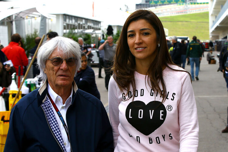 Bernie Ecclestone braucht jetzt die Unterstützung seiner Frau Fabiana