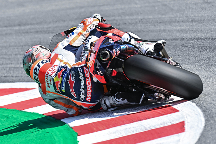 Marc Márquez in Montmelo