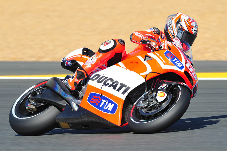 Ducati-Pilot Nicky Hayden