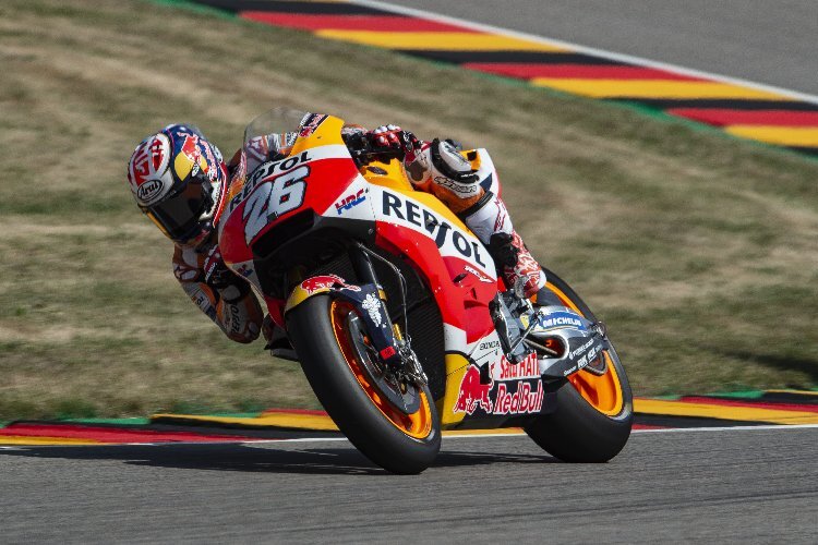 Dani Pedrosa: Probleme auf dem Sachsenring 